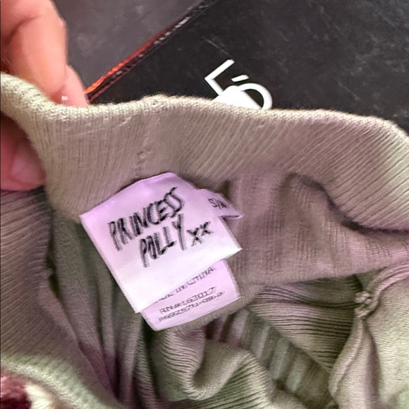 Princess Polly Green Ribbed Two-Piece Set - Picture 5 of 5